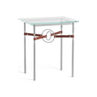 Hubbardton Forge - Equus Brown Leather Side Table - 750116-82-82-LB-VA0717 - Canada Light Shop