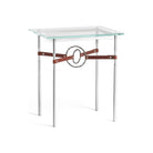 Hubbardton Forge - Equus Brown Leather Side Table - 750116-85-07-LB-VA0717 - Canada Light Shop