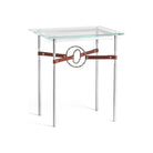 Hubbardton Forge - Equus Brown Leather Side Table - 750116-85-20-LB-VA0717 - Canada Light Shop