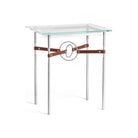 Hubbardton Forge - Equus Brown Leather Side Table - 750116-85-82-LB-VA0717 - Canada Light Shop