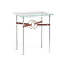 Hubbardton Forge - Equus Brown Leather Side Table - 750116-85-84-LB-VA0717 - Canada Light Shop