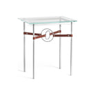 Hubbardton Forge - Equus Brown Leather Side Table - 750116-85-85-LB-VA0717 - Canada Light Shop