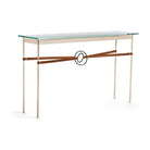 Hubbardton Forge - Equus Chestnut Leather Console Table - 750118-84-10-LC-VA0714 - Canada Light Shop