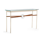 Hubbardton Forge - Equus Chestnut Leather Console Table - 750118-84-85-LC-VA0714 - Canada Light Shop
