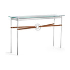Hubbardton Forge - Equus Chestnut Leather Console Table - 750118-85-82-LC-VA0714 - Canada Light Shop