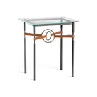 Hubbardton Forge - Equus Chestnut Leather Side Table - 750116-10-05-LC-VA0717 - Canada Light Shop
