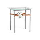 Hubbardton Forge - Equus Chestnut Leather Side Table - 750116-20-05-LC-VA0717 - Canada Light Shop