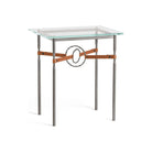 Hubbardton Forge - Equus Chestnut Leather Side Table - 750116-20-07-LC-VA0717 - Canada Light Shop