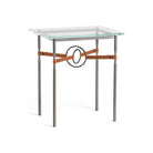 Hubbardton Forge - Equus Chestnut Leather Side Table - 750116-20-10-LC-VA0717 - Canada Light Shop