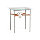 Hubbardton Forge - Equus Chestnut Leather Side Table - 750116-20-84-LC-VA0717 - Canada Light Shop