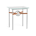 Hubbardton Forge - Equus Chestnut Leather Side Table - 750116-82-10-LC-VA0717 - Canada Light Shop