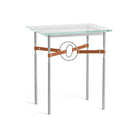 Hubbardton Forge - Equus Chestnut Leather Side Table - 750116-82-82-LC-VA0717 - Canada Light Shop