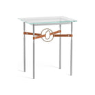 Hubbardton Forge - Equus Chestnut Leather Side Table - 750116-82-84-LC-VA0717 - Canada Light Shop