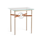 Hubbardton Forge - Equus Chestnut Leather Side Table - 750116-84-85-LC-VA0717 - Canada Light Shop