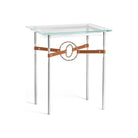 Hubbardton Forge - Equus Chestnut Leather Side Table - 750116-85-84-LC-VA0717 - Canada Light Shop