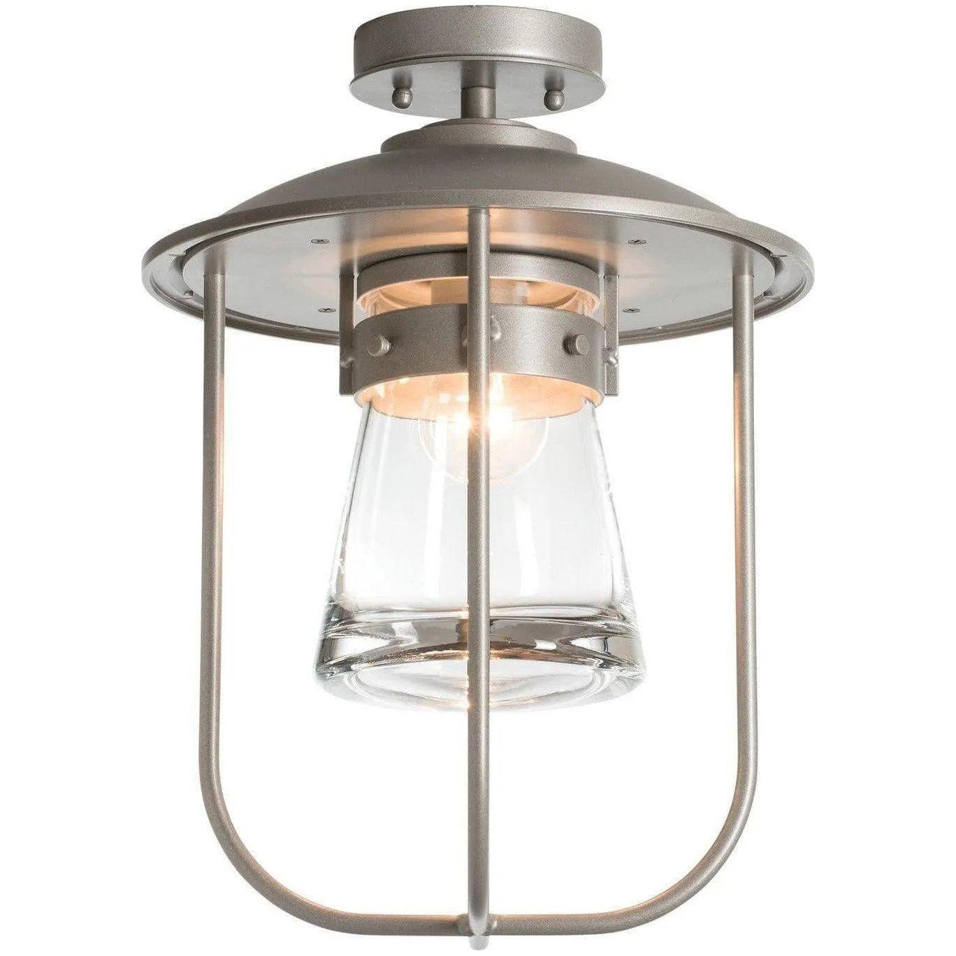 Hubbardton Forge - Erlenmeyer 12-Inch One Light Outdoor Semi-Flush Mount - 356015-SKT-78-ZM0467 - Canada Light Shop