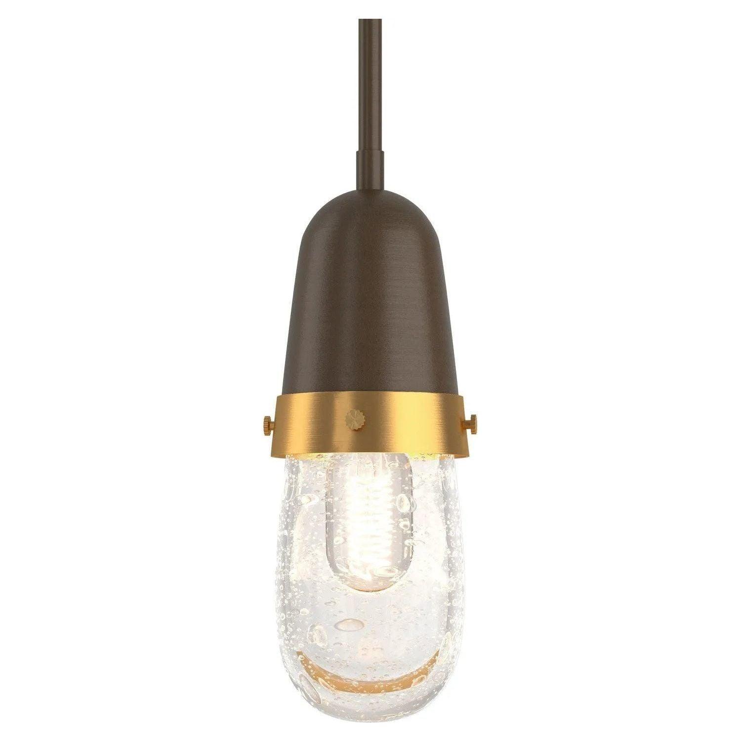 Hubbardton Forge - Fizz Mini Pendant - 187000-SKT-MULT-05-BR-YG0512 - Canada Light Shop