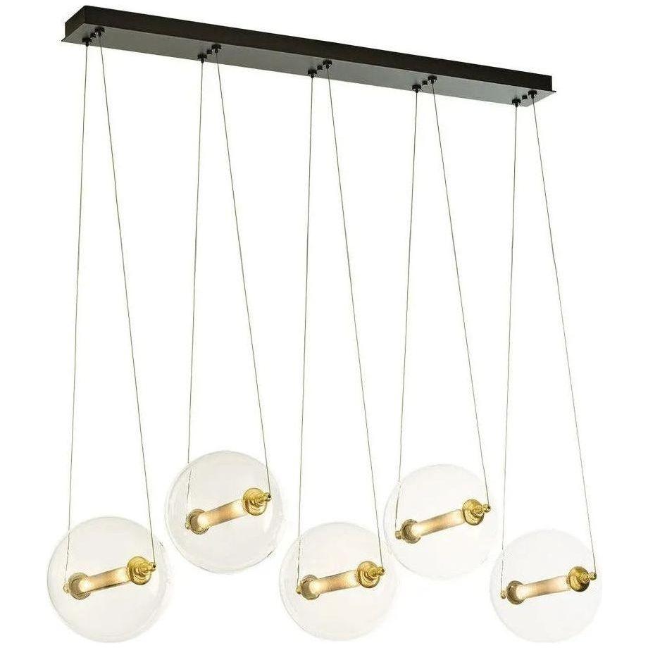 Hubbardton Forge - Otto 57-Inch Ten Light Pendant - 134409-SKT-STND-31-YT0517 - Canada Light Shop
