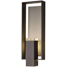 Hubbardton Forge - Shadow Box 21-Inch Two Light Outdoor Wall Sconce - 302605-SKT-10-78-ZM0546 - Canada Light Shop
