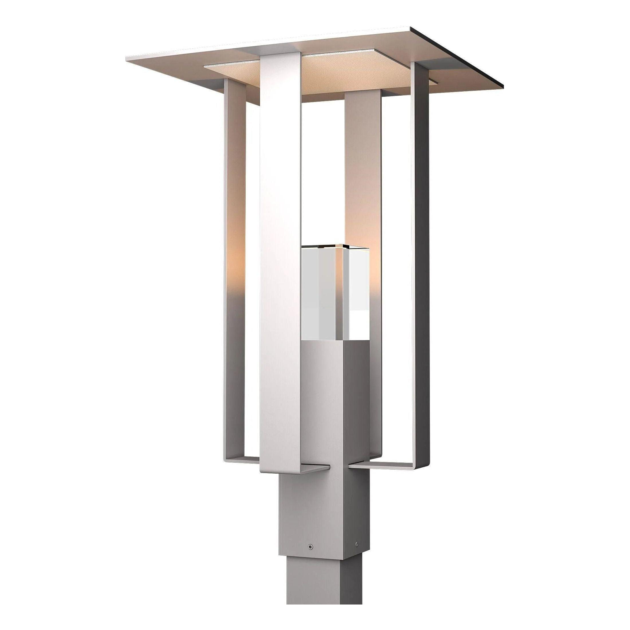 Hubbardton Forge - Shadow Box Outdoor Post Light - 344830-SKT-78-72-ZM0687 - Canada Light Shop