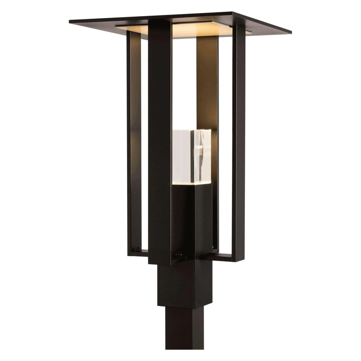 Shadow Box Outdoor Post Light | Hubbardton Forge – Canada Light Shop