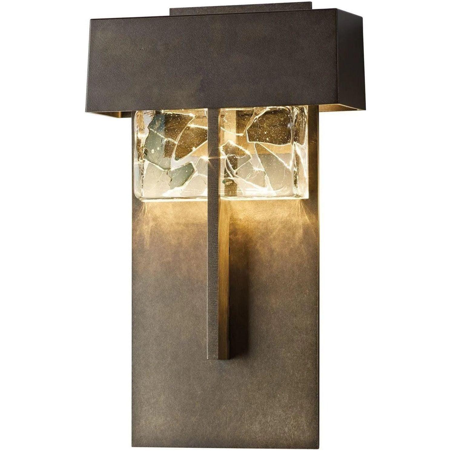 Hubbardton Forge - Shard 14-Inch LED Outdoor Wall Sconce - 302517-LED-77-YP0501 - Canada Light Shop