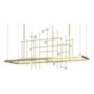Hubbardton Forge - Spring LED Pendant - 139752-LED-LONG-86-YG0500 - Canada Light Shop