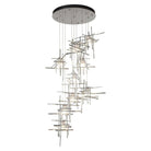 Hubbardton Forge - Tura 9-Light Frosted Glass Round Pendant - 131109-SKT-STND-85-YC0305 - Canada Light Shop