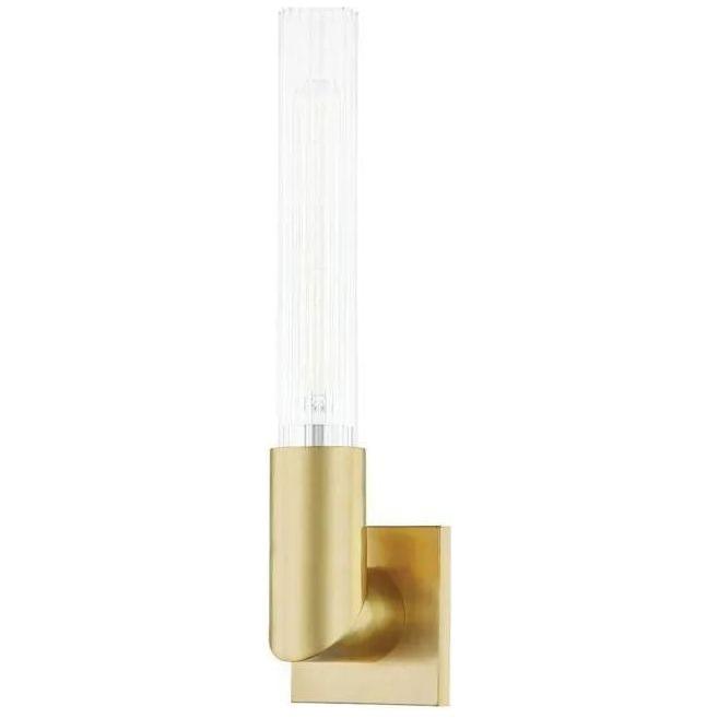 Hudson Valley Lighting - Asher Wall Sconce - 1201-AGB - Canada Light Shop