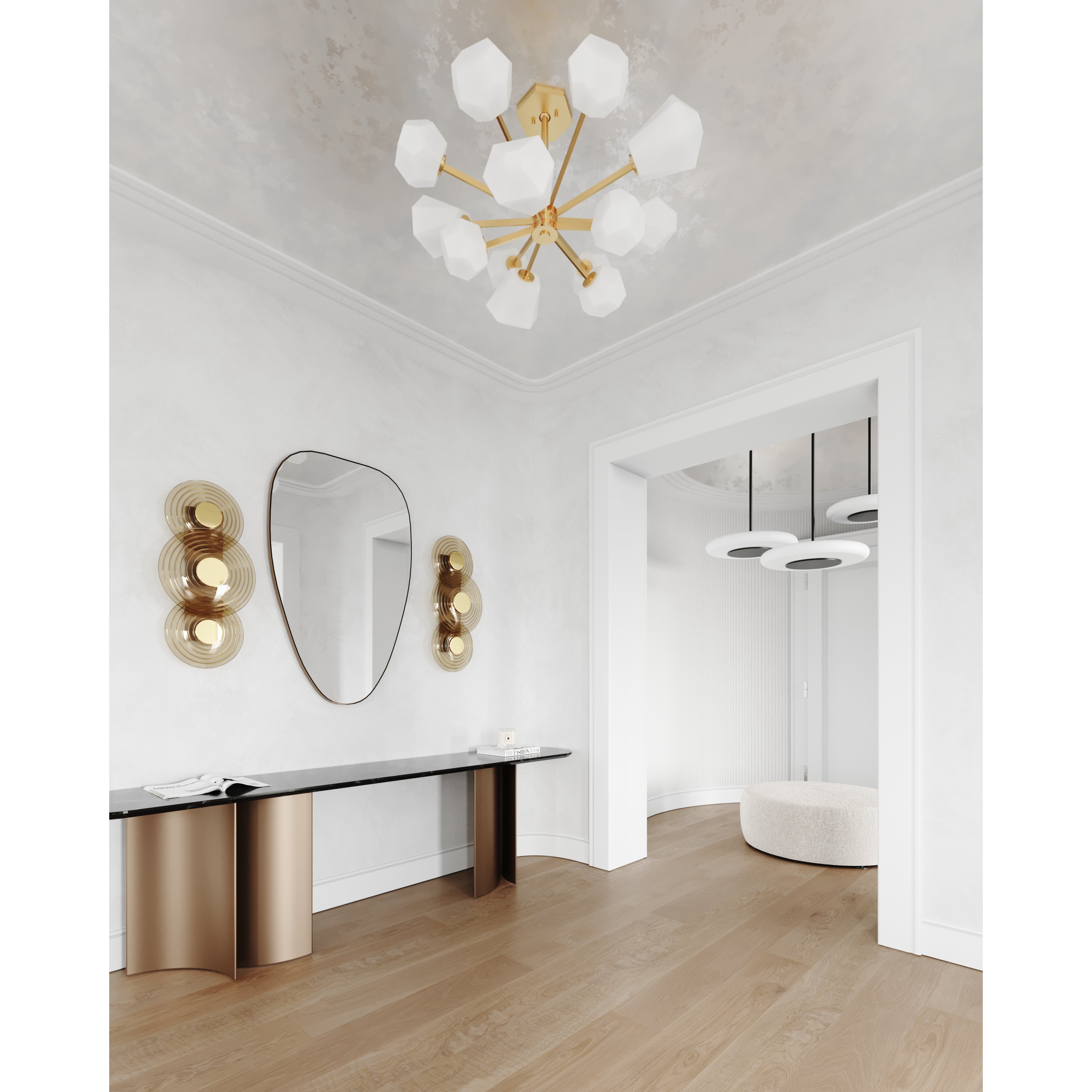 Hudson Valley Lighting - Blyford LED Pendant - PI1896701L-AGB - Canada Light Shop