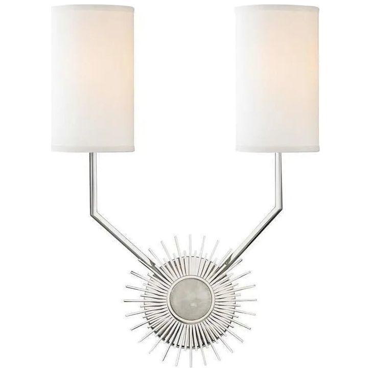 Hudson Valley Lighting - Borland Wall Sconce - 5512-PN - Canada Light Shop