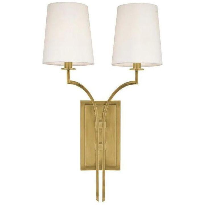 Hudson Valley Lighting - Glenford Wall Sconce - 3112-AGB - Canada Light Shop