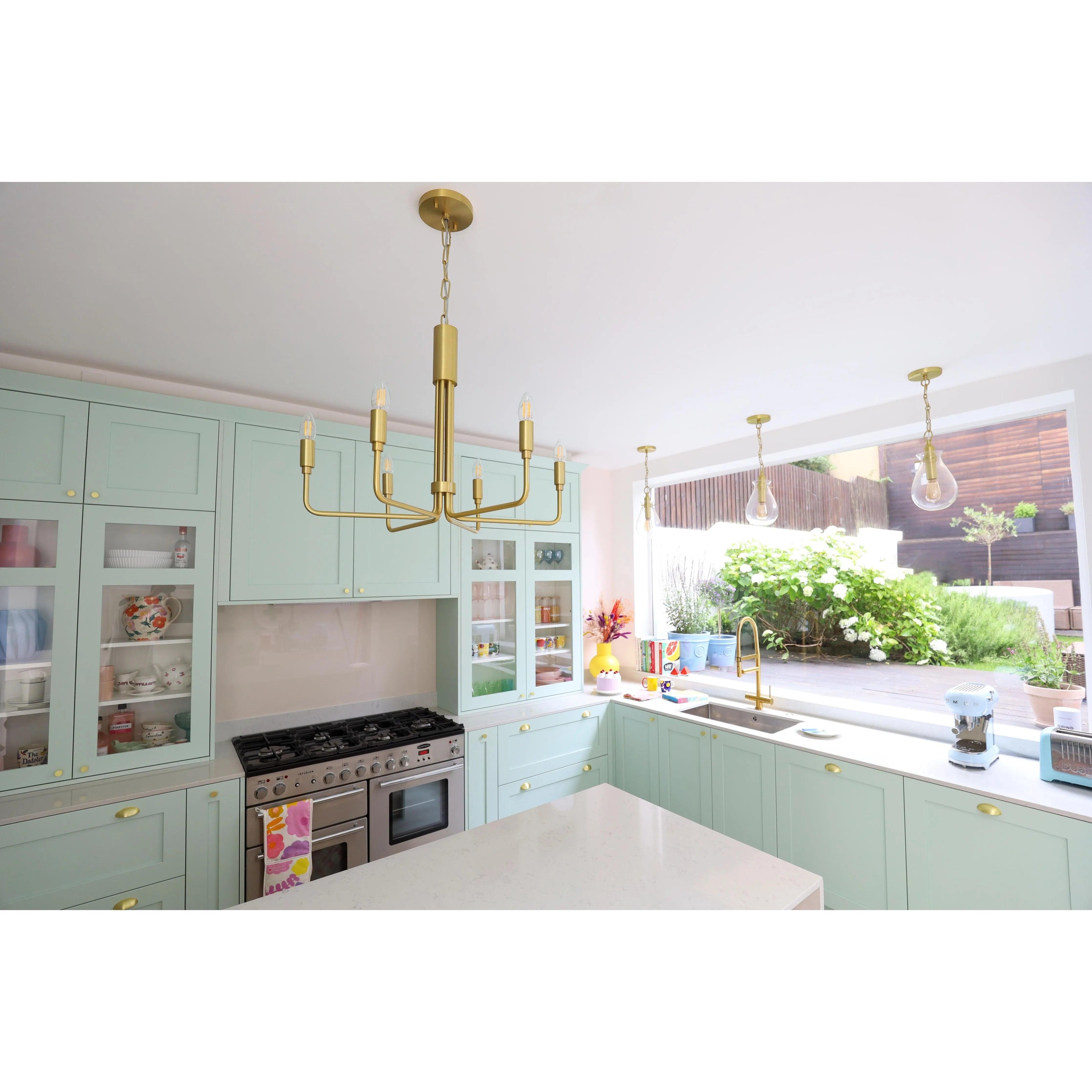 Hudson Valley Lighting - Ivy Pendant - BKO101-AGB - Canada Light Shop