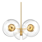 Hudson Valley Lighting - Kert Chandelier - 9439-AGB - Canada Light Shop