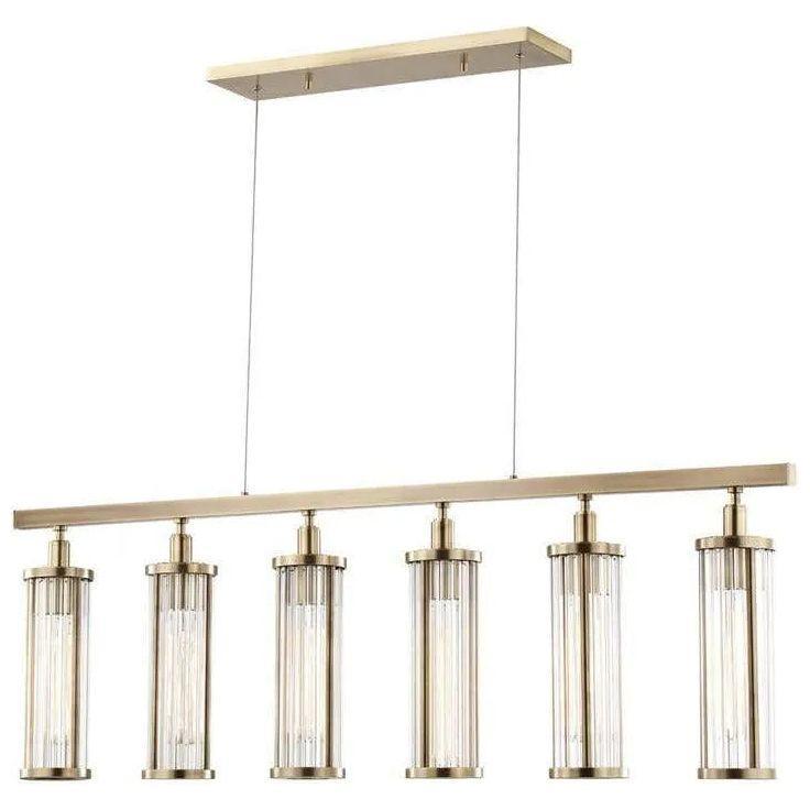 Hudson Valley Lighting - Marley Linear Pendant - 9146-AGB - Canada Light Shop