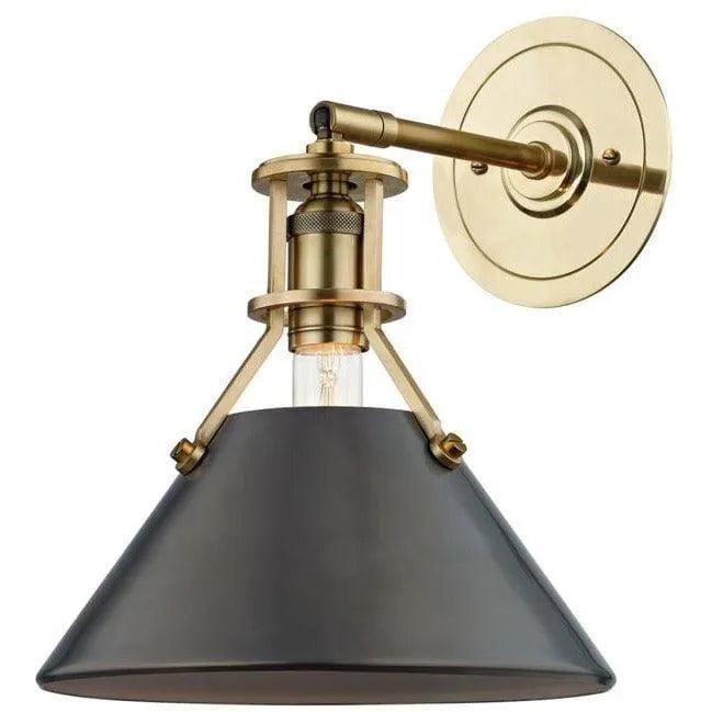 Hudson Valley Lighting - Metal No. 2 Wall Sconce - MDS950-ADB - Canada Light Shop