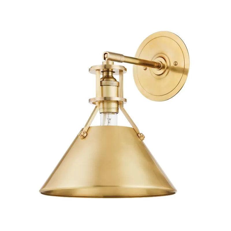 Hudson Valley Lighting - Metal No. 2 Wall Sconce - MDS950-AGB - Canada Light Shop