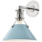 Hudson Valley Lighting - Painted No.2 Wall Sconce - MDS350-PN/BB - Canada Light Shop