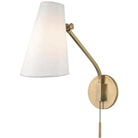 Hudson Valley Lighting - Patten Swing Arm Wall Sconce - 6341-AGB - Canada Light Shop