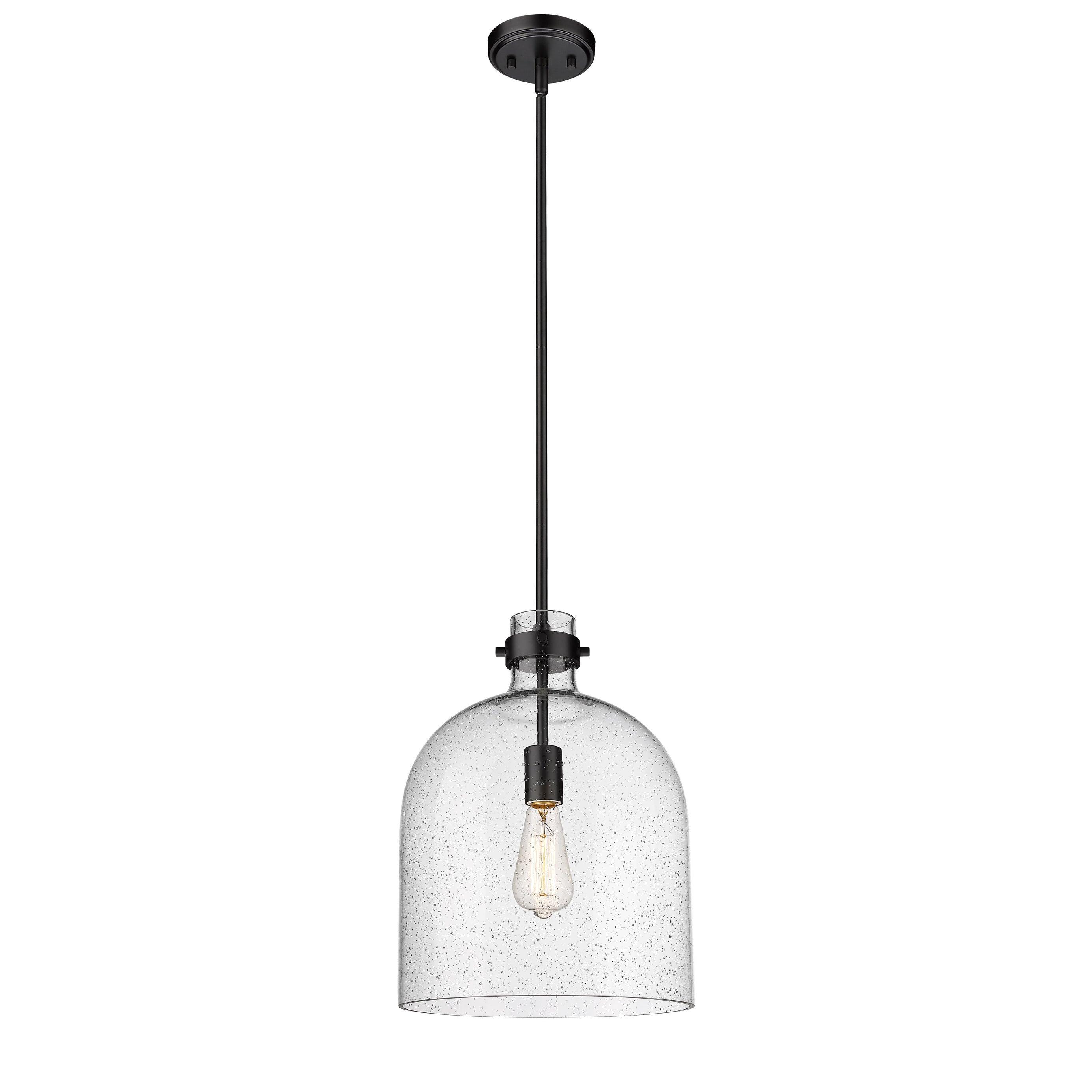 Z-Lite 817-12MB Pearson Pendant in Matte Black