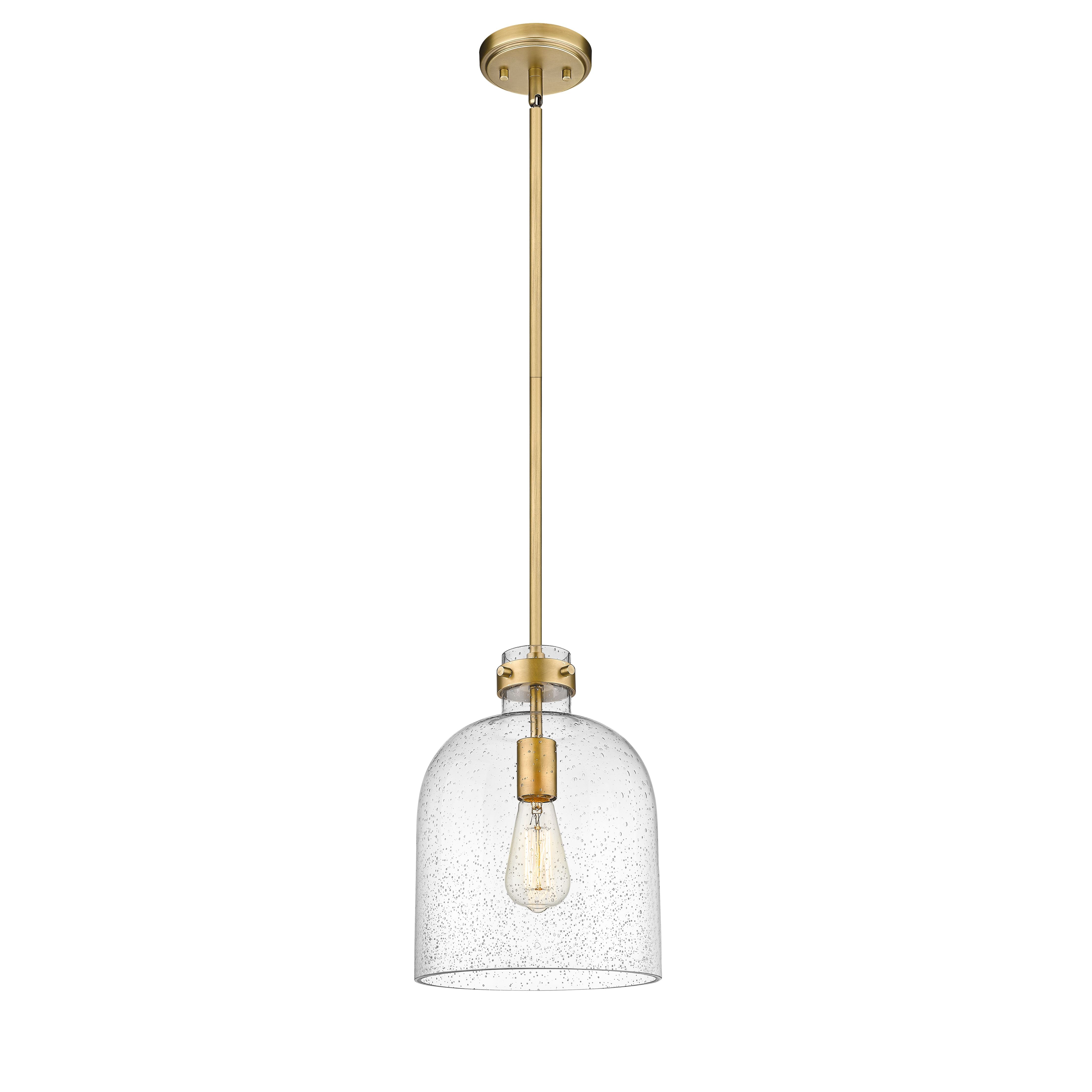 Z-Lite 817-9RB Pearson Pendant in Rubbed Brass