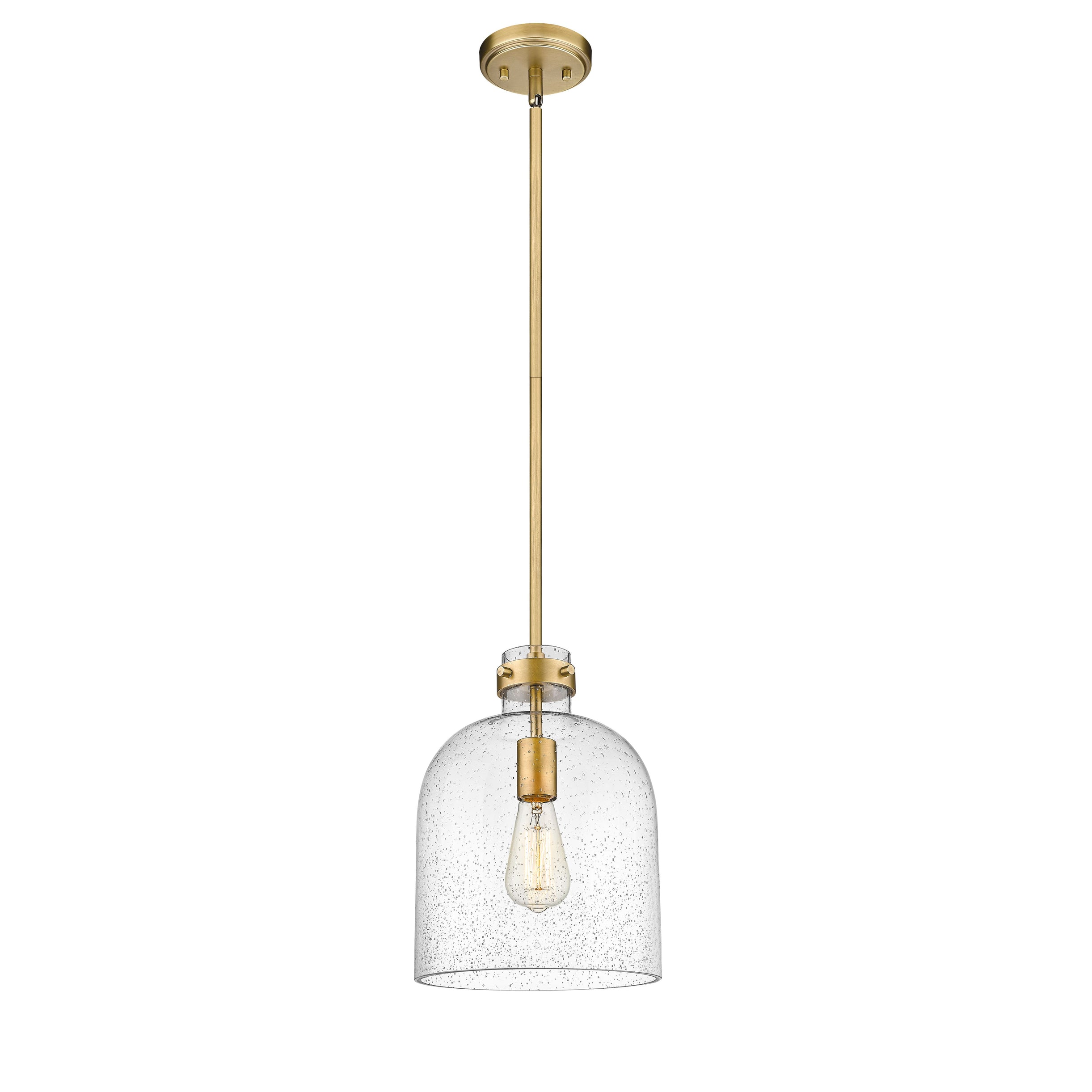 Z-Lite 817-9RB Pearson Pendant in Rubbed Brass