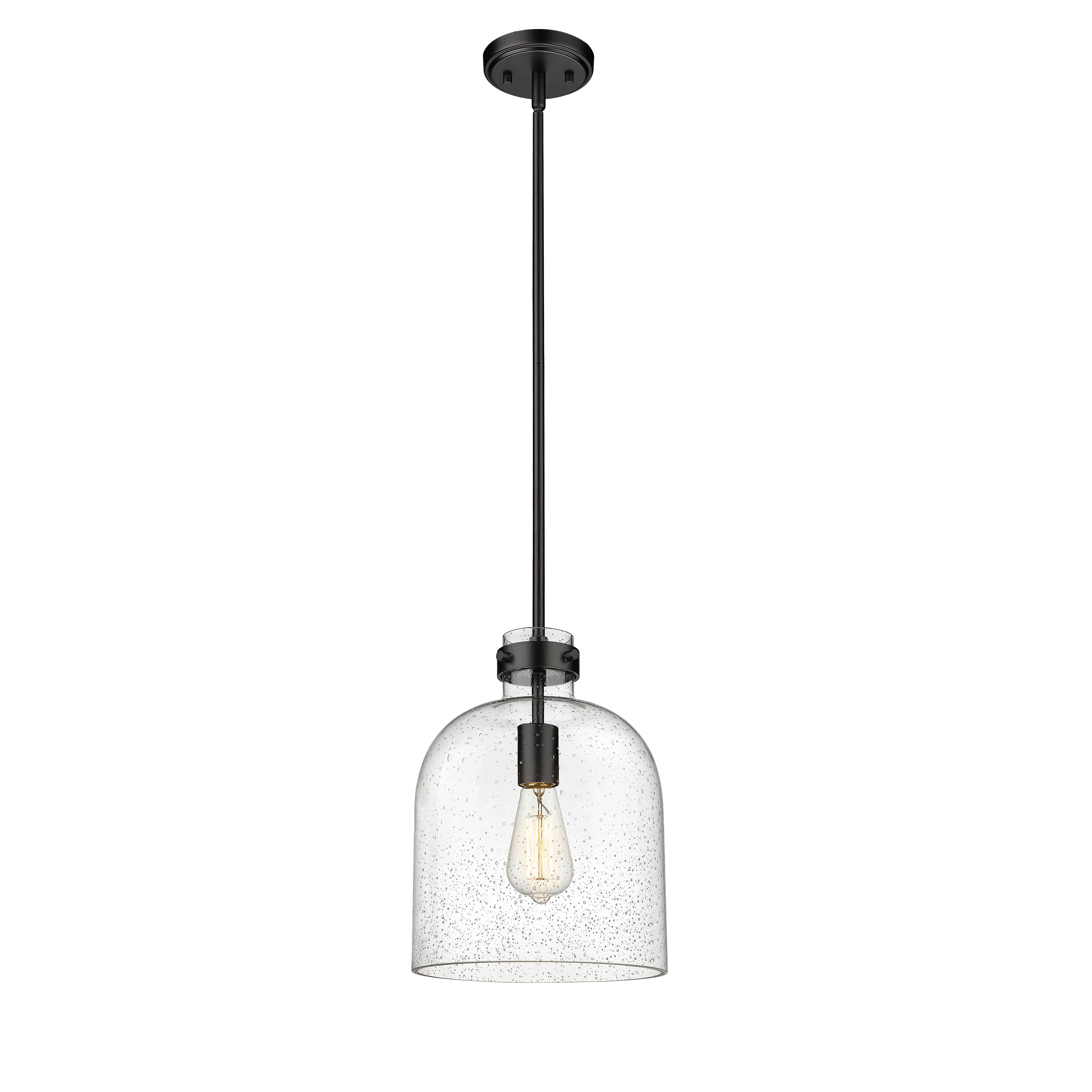 Z-Lite 817-9MB Pearson Pendant in Matte Black