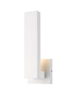 Z-Lite 576S-WH-LED Edge Outdoor Wall Light in Pure White