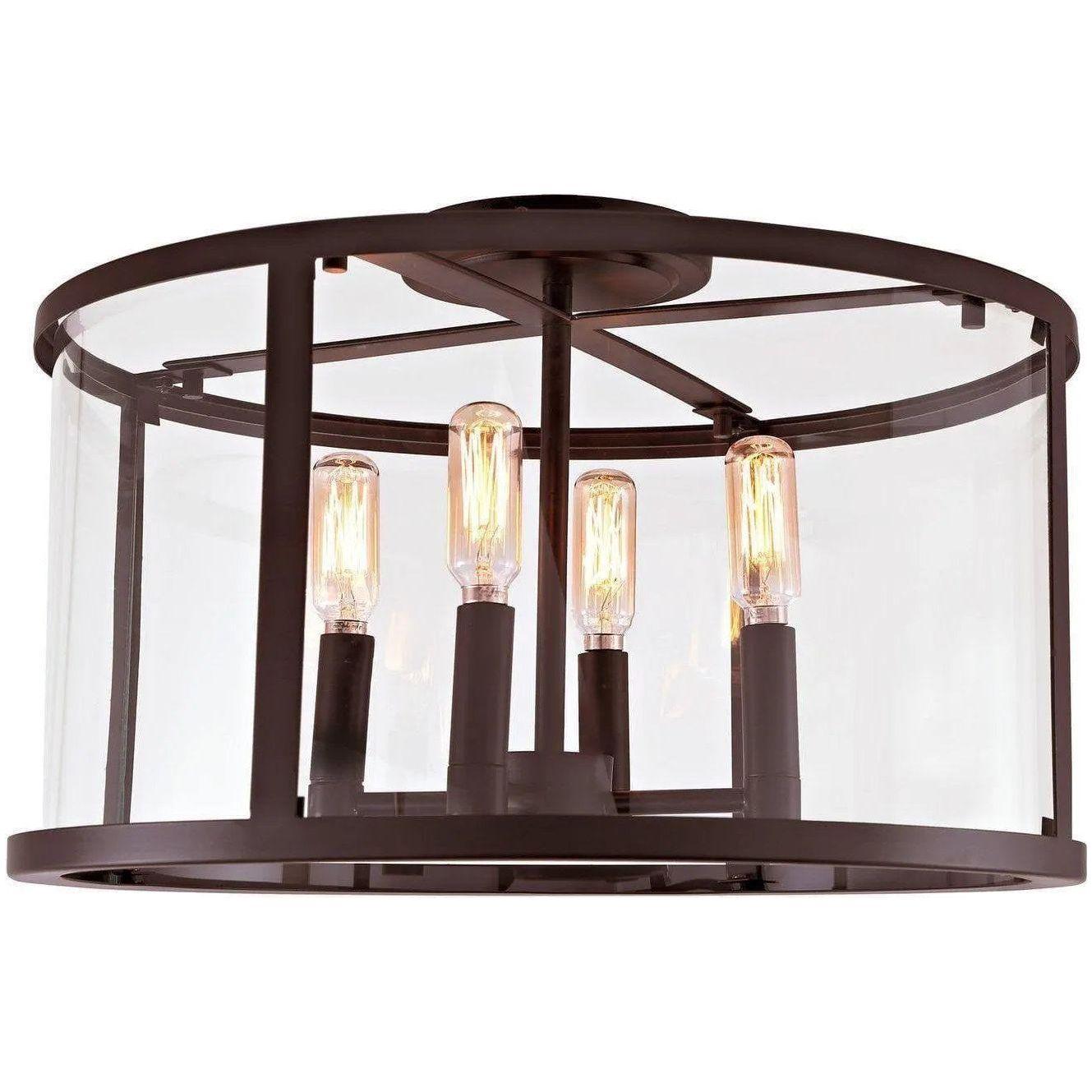 JVI Designs - Bryant Semi-Flush Mount - 3061-08 - Canada Light Shop