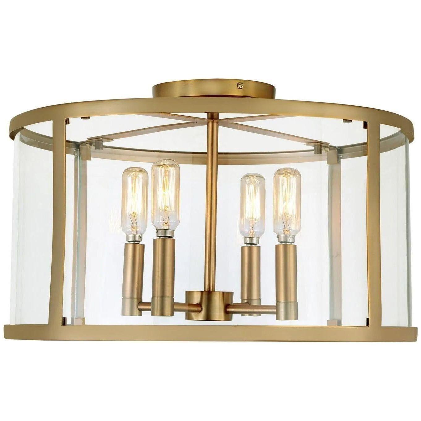 JVI Designs - Bryant Semi-Flush Mount - 3061-10 - Canada Light Shop