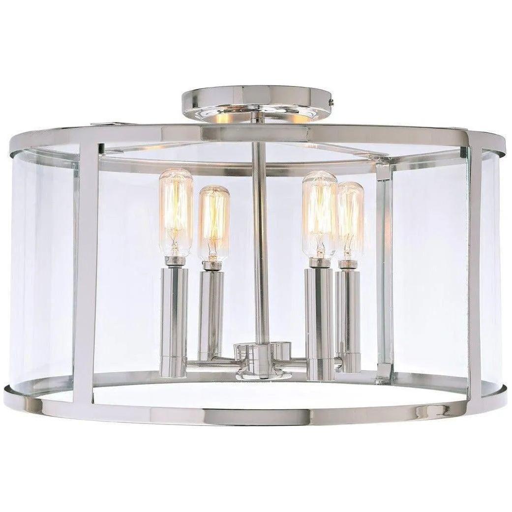 JVI Designs - Bryant Semi-Flush Mount - 3061-15 - Canada Light Shop