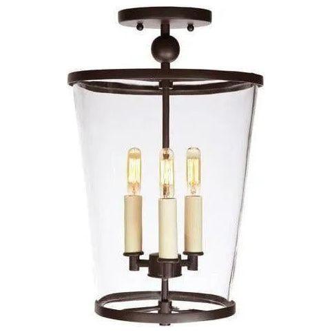 JVI Designs - Charleston Semi Flush Mount - 3053-08 - Canada Light Shop