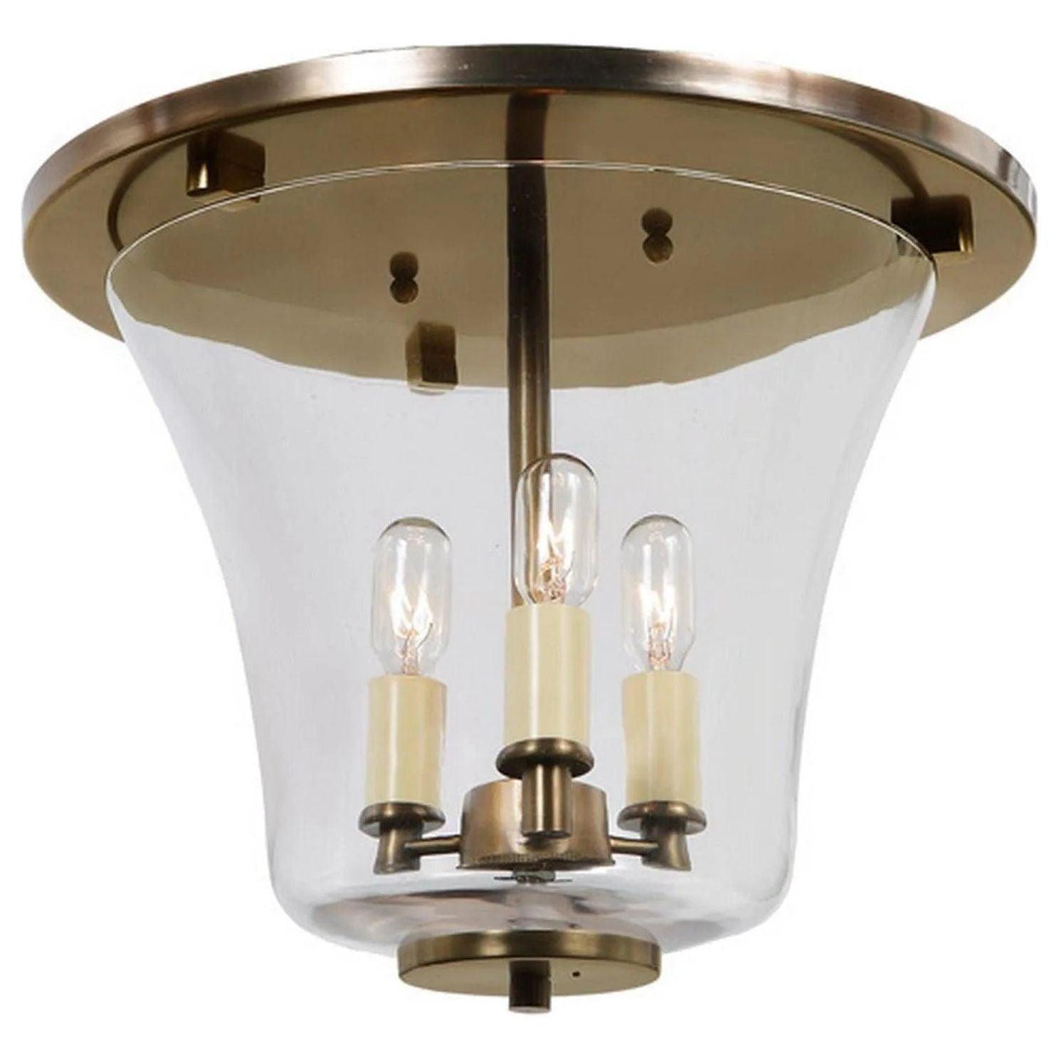 JVI Designs - Greenwich Flush Mount - 1181-10 - Canada Light Shop