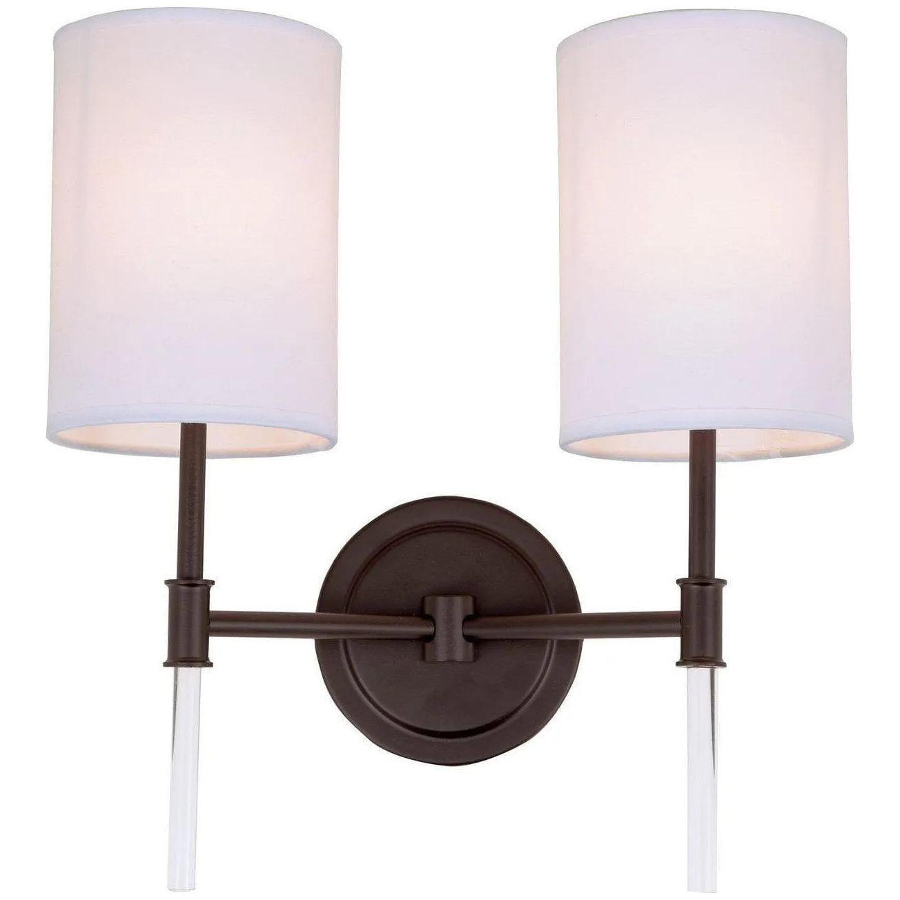 JVI Designs - Hudson Wall Sconce - 1266-08 - Canada Light Shop